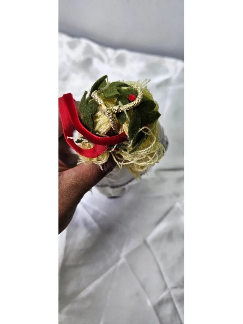Pottery Barn Kids Swedish Girl Christmas Ornament | Cloth Doll Ornament
